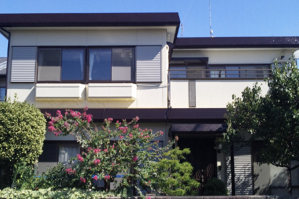 東京都小平市　外壁塗装　屋根塗装　付帯部塗装　クリーンマイルドシリコン