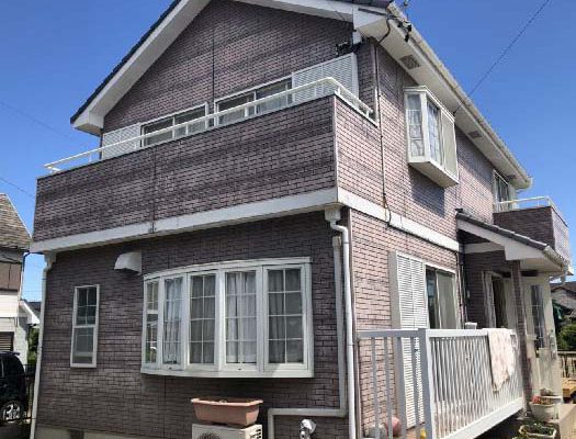 東京都武蔵村山市　外壁塗装、付帯部塗装　RSゴールドマイルドF