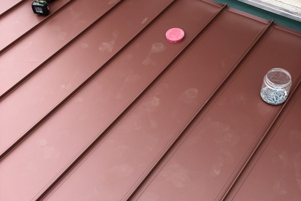 東京都東久留米市　屋根工事(屋根カバー工法・重ね葺き)　ガルバリウム鋼板