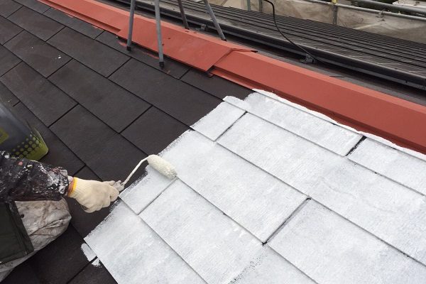 東京都清瀬市　外壁塗装　屋根塗装　外壁・軒天塗装　塗料について　関西ペイント　RSプライマー　RSルーフ2液F (3)