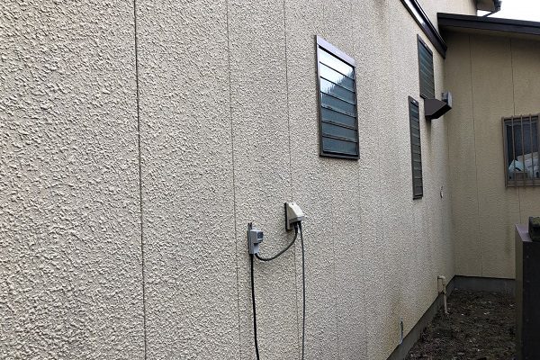 東京都東大和市 E様邸　外壁塗装　施工前　無料現場調査　カラーシュミレーション