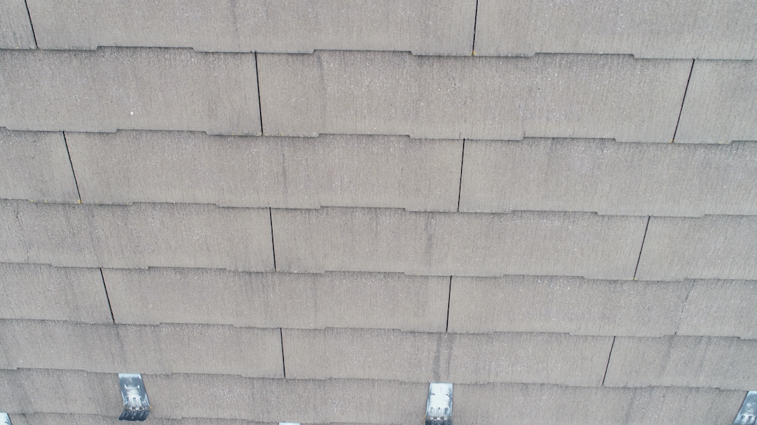 東京都東大和市　K様邸　屋根・外壁塗装工事　屋根ドローン調査