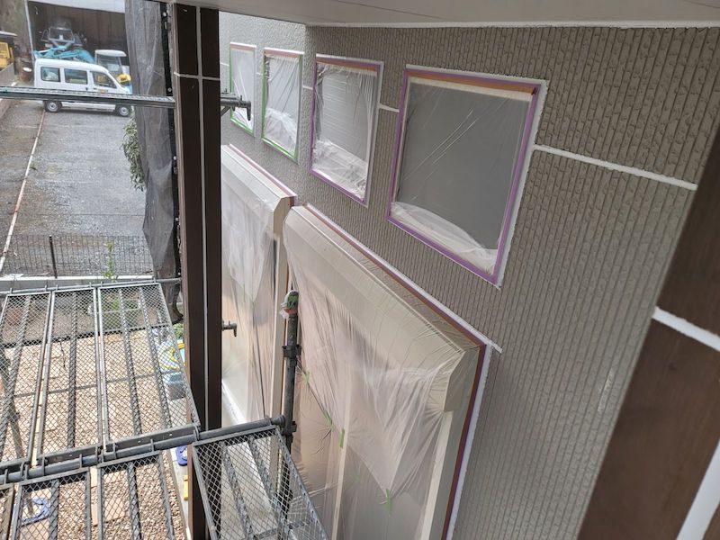 東京都東大和市　O様邸　屋根・外壁塗装工事　現場を保護する養生の重要性