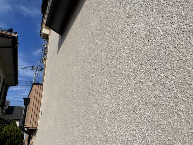 東京都東大和市　S様邸　外壁塗装工事　チョーキングや汚れの目立ちは塗装のサイン