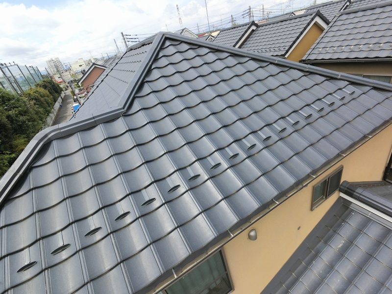 東京都東村山市　O様邸　外壁塗装工事　10年前後を目安に屋根点検をしましょう！
