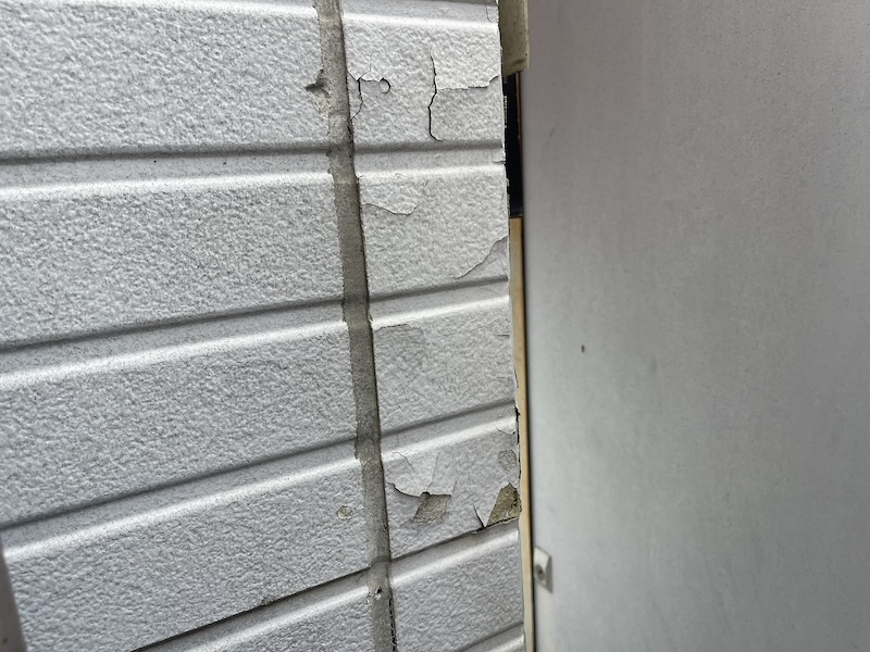 東京都東大和市　貸家　屋根塗装・外壁塗装工事　塗装工事が必要な劣化症状