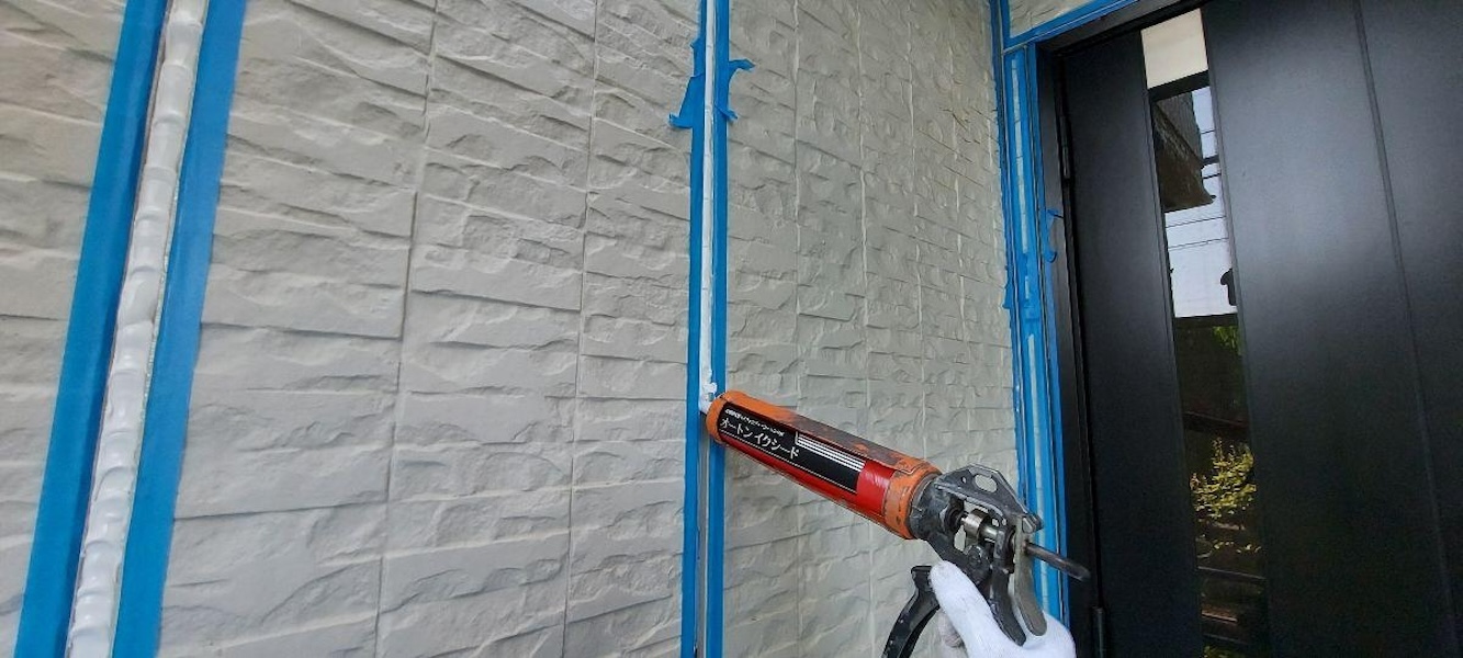 東京都東大和市　K様邸　屋根・外壁塗装工事　コーキング工事　オートンイクシード使用