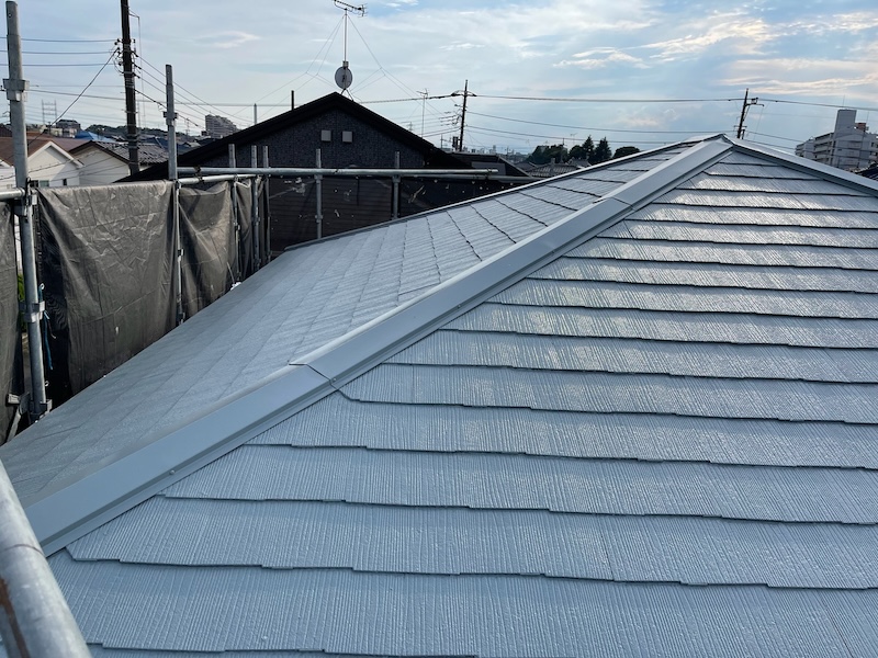 東京都東大和市　M様邸　屋根塗装工事　遮熱塗料のメリットと注意点について