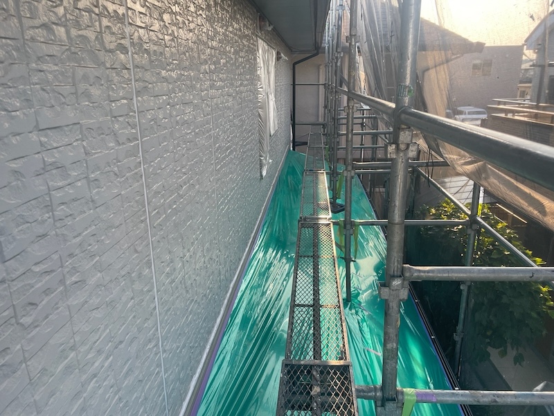 東京都東大和市　K様邸　外壁塗装工事　養生とはどんな作業？