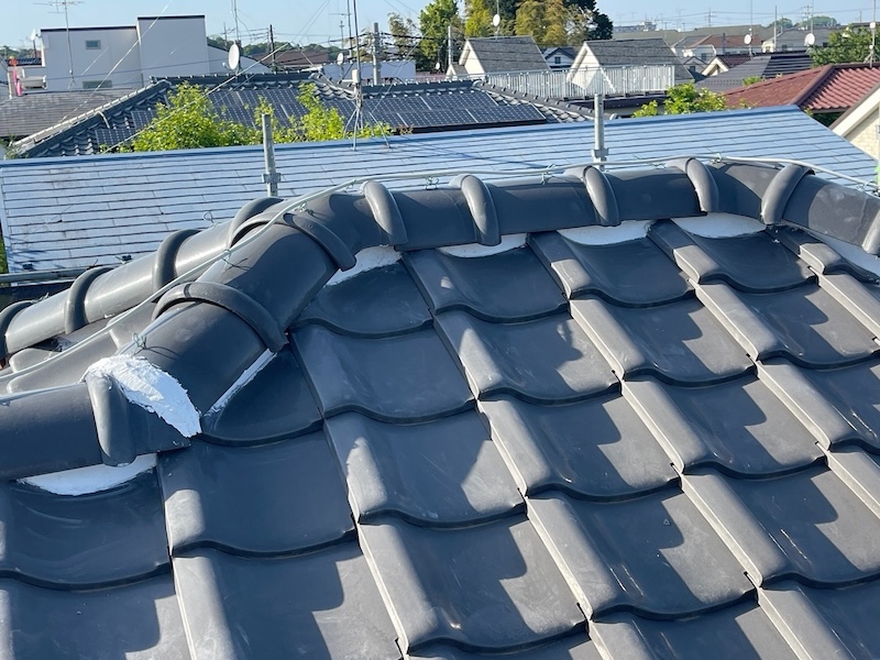 東京都東大和市 H様邸 外壁塗装・屋根漆喰補強工事「家の工事のことで詳しく説明があり、わかりやすかったです。出来栄えも満足しています」