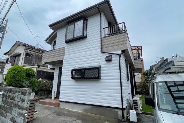 東京都武蔵村山市 H様邸 屋根塗装・外壁塗装工事「見積もり・色選び・塗装、すべてに満足しています。ありがとうございました」